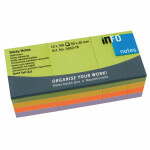 Haftnotiz Spring-Mix 12er 50x40 mm, je 100 Blatt