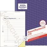 Zweckform 1770 Rapport/Regiebericht, DIN A5,...