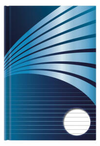 Toppoint Kladden  Notizbuch A 4  liniert  fester Einband