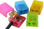 Doppelspitzer 2-in-1 Box mit Behälter 4 Farben -...