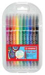 Stabilo Fasermaler Trio 2in1 Etui 10 ST/10 Farben Upgrade