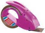 tesa Packbandabroller Packn Go - pink, Rollen bis 50 mm x...