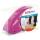 tesa Packbandabroller Packn Go - pink, Rollen bis 50 mm x 66 m