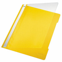 LEITZ 4191 Schnellhefter A4 langes Beschriftungsfeld PVC...