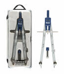 Idena Zirkel und Minen silber blau -...