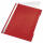 LEITZ 4191 Schnellhefter A4 langes Beschriftungsfeld PVC rot