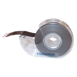 Magnetband selbstklebend 19x0,3mm Länge 8m,Spender