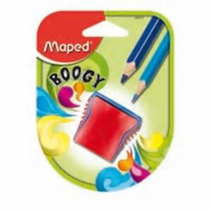 Maped Anspitzer Boogy für 2 Stiftgrößen Blister - mit Auffangdose, farbig sortiert
