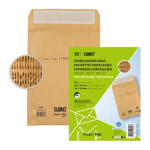 Papierpolstertasche C Sumo 10er braun 145x215mm - 100%...