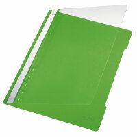 LEITZ 4191 Schnellhefter A4 langes Beschriftungsfeld PVC...