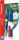 STABILO EASYbirdy L mit Feder M mitternachtsblau/azur 4006381532945