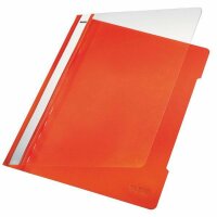 LEITZ 4191 Schnellhefter A4 langes Beschriftungsfeld PVC...
