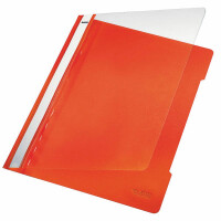 LEITZ 4191 Schnellhefter A4 langes Beschriftungsfeld PVC...
