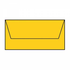 Briefhülle DL 5ST goldgelb COLORETTI 220702543