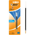 Bic Kugelschreibermine 4Colours 0,4mm blau Blister 2St