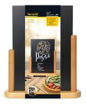 Securit Tischkreidetafel Teak "Elegant" 32x28 cm