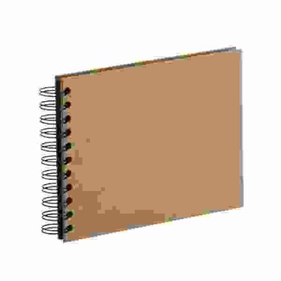 Fotospiralbuch SOHO 19,5x14,5cm kraft RÖSSLER 1329452620 40Seiten
