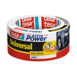 Gewebeband Tesa Weiß Extra Power 25mx48mm