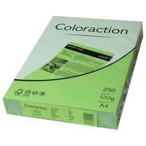 Kopa A4 Maigrün FSC-Mix Coloraction, 250Bl, 120g