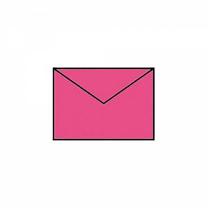 Coloretti Briefumschläge 5 Stück C7 pink