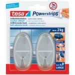 tesa Powerstrips Systemhaken - ablösbar, oval,...