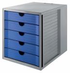 HAN Schubladenbox SYSTEMBOX KARMA - A4/C4, 5 geschlossene...