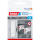 tesa Powerstrips Klebestreifen - ablösbar, Tragfähigkeit 1 kg, weiß, 6 Stück