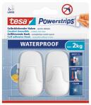 Tesa Powerstrips Haken Plastik weiß large - Waterproof