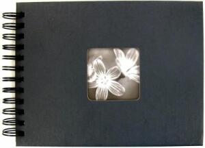 Spiralalbum Fine Art Grau 36x32cm 50 Seiten