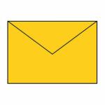 Briefhülle C5 5ST goldgelb COLORETTI 220711543