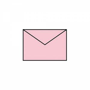 Coloretti Briefumschläge 5 Stück C7 rosa