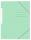 Eckspannmappe TOP FILE+, A4, aus 390 g/m² Karton, pastell grün