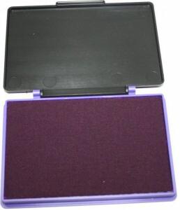 Stempelkissen Violett Gr.2, 7x11 cm