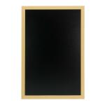 Securit Kreidetafel WOODY, mit Holz rahmen, teak (70020073)
