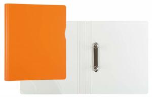 Idena Ringbuch A4 2 D-Ringe,25mm, orange
