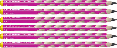 STABILO EASYgraph L HB pink