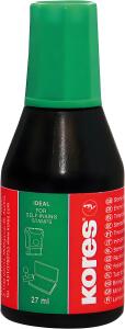 Stempelfarbe ohne Öl, 27ml grün mit Verstreicher # SF71318