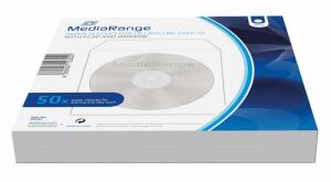 CD Papierhülle 50ST weiß MEDIARANGE BOX65