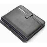 Alassio Ringbuchmappe RICCIONE - A4, 28 x 35,5 x 4 cm, 4 Ringe, Kunstleder, schwarz