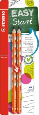 STABILO EASYgraph R HB orange 2er Blister