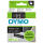 Dymo Schriftband D1 Kunststoff laminiert 7 mx12 mm Weiß/Schwarz