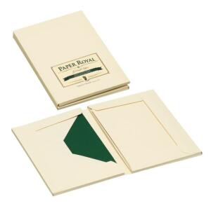 Kartenkassette A6/C6 chamois PAPER ROYAL 2234831008   8/8ST