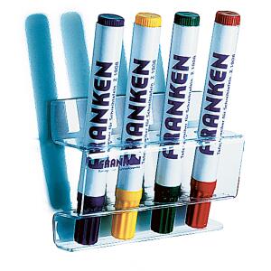 Tafelschreiber-Halter 4er Acryl magnetisch