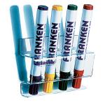 Tafelschreiber-Halter 4er Acryl magnetisch