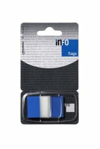 Q-Connect Index - 25 x 45 mm, blau, 50 Streifen