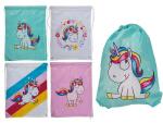 Fashion Beutel Einhorn 42x34cm 4fach sortiert