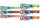 Lineal Kidy Grip 30cm auf Blister, sortiert