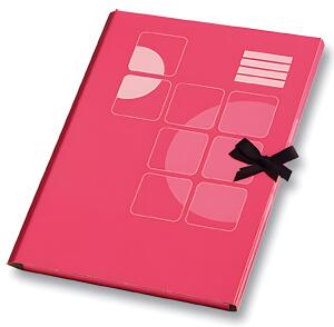Sammelmappe A3 Pink mit Band 4001868069716