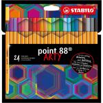 STABILO point 88 24er Etui „ARTY"