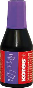 Stempelfarbe ohne Öl, 27ml violett mit Verstreicher # SF71043
